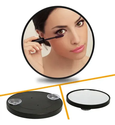 Espejo Antivaho Con Aumento Para Maquillaje Con Ventosa, Esp
