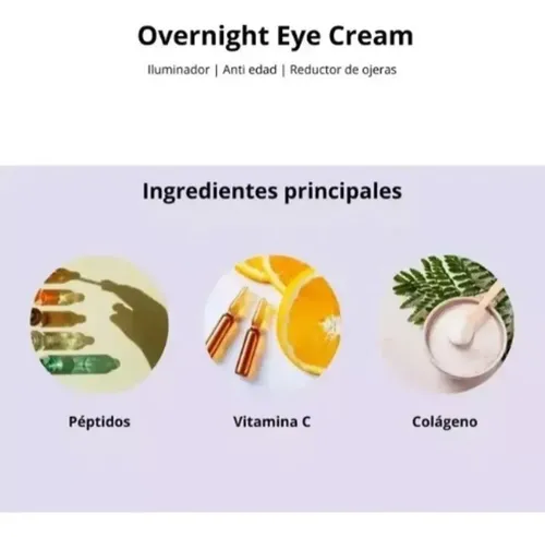 Serum Contorno De Ojos 30g Ootd Momento De Aplicación Noche Tipo De Piel Todo Tipo De Piel