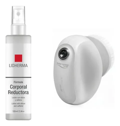 Lidherma Masaje Reductor Afirmante Y Masajeador Exfoliante