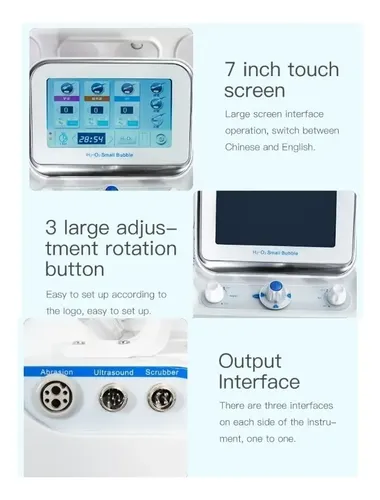 Máquina Hydrafacial 6 En 1 Profesional Dermoabrasión Klinik Mixta