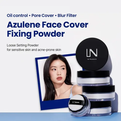 Le Nubele Polvo Fijador Azulene Suelto Translúcido 3 G