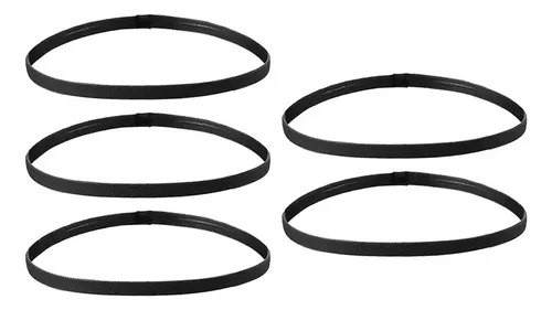 5x Diadema Deportiva Elástica Antideslizante Delgada