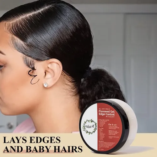 Gel De Linaza Naturall Para Cabello Rizado