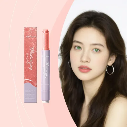 Brillo De Labios Hidratante Y Voluminizador En Rosa Anaranja