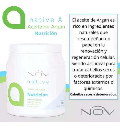 Nov Baño Nutrición Argán x 980gr