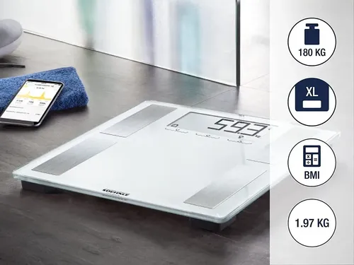 Balanza Digital Soehnle Style Sense 200 Vidrio Bioimpedancia 130kg