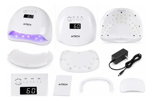 Cabina Uñas Led Uv 24w Sensor Secado Rápido Manicura Y Pedic