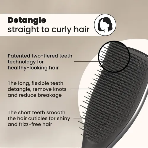 Cepillo Para Cabello Tangle Teezer Ultimate Detangler Plata