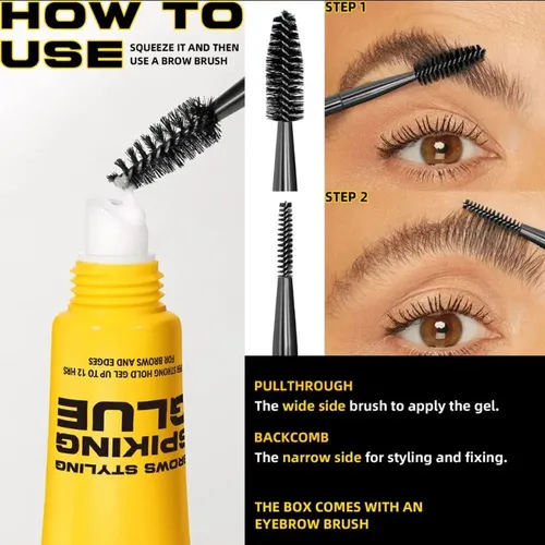 Gel Fijador Rápido Para Cejas Estilo Y Definición
