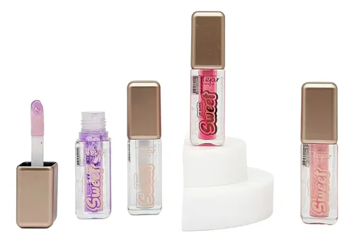 Lip Gloss Efecto Humedo Tejar Sweet 3 Unidades