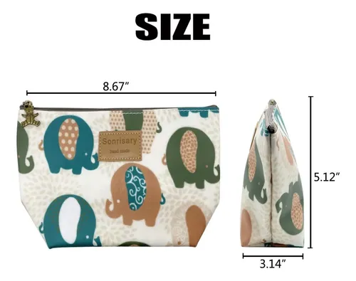 Bolsa De Maquillaje Hunger Elephants Dream Con 14 Patrones