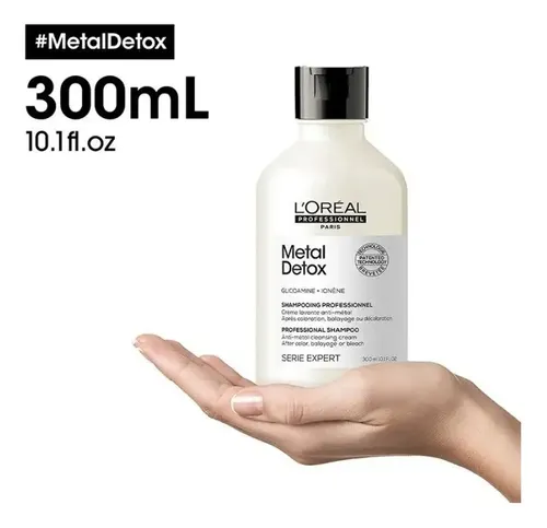 L´Oréal metal detox serie expert shampoo 300ml mascara 250ml
