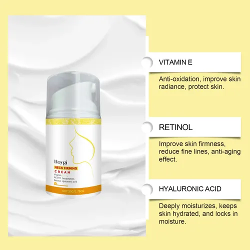 Crema De Cuello Con Retinol Hoygi Para Hidratar Y Reafirmar