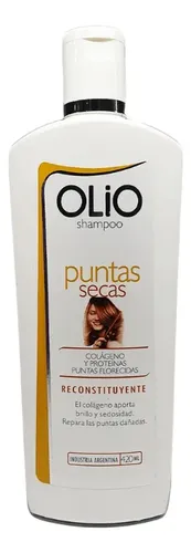 Olio Puntas Secas Sh + Baño De Crema 200g + Crema De Peinar