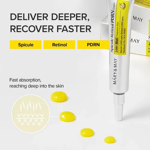 Mary&may Crema Spicule Retinol Pdrn