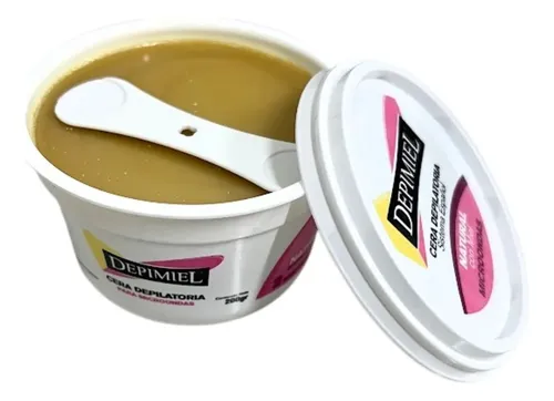 Cera Depilatoria Depimiel Microondas Natural Con Miel X 200g