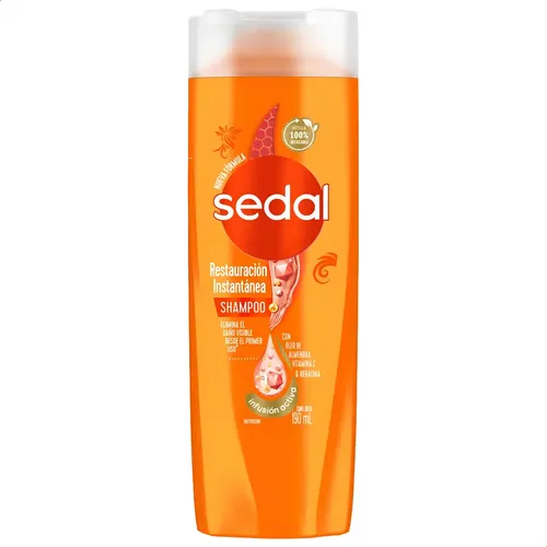 Shampoo Sedal Restauracion Instantanea Con Oleo 190g