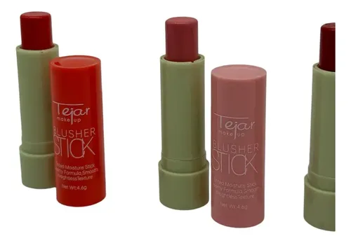 Rubor En Barra Blusher Stick Tejar Make Up (pack X 12)