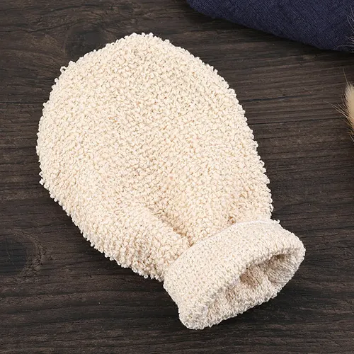 Guantes Exfoliantes De Baño De Fibra Natural, Toallitas, Gua