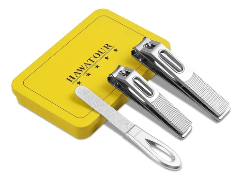 Set De Cortauñas Hawatour Aleación De Zinc Y Acero Inoxidabl