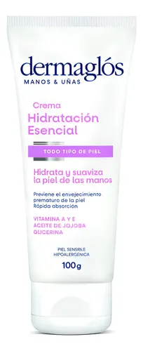 Dermaglós Crema Manos Y Uñas Hidratacion Esencial X100g