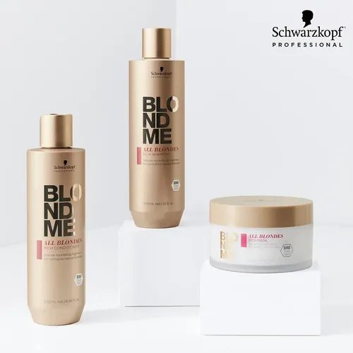 Mascarilla Capilar Blondme All Blondes Rich 500 Ml