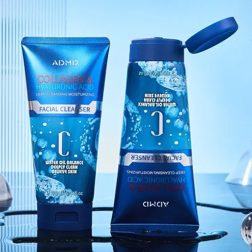 Limpiador Facial Con Colágeno Y Jabón Para Control De Aceite