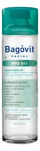 Bagovit Facial Pro Bio Agua Micelar 8 Beneficios 200 Ml