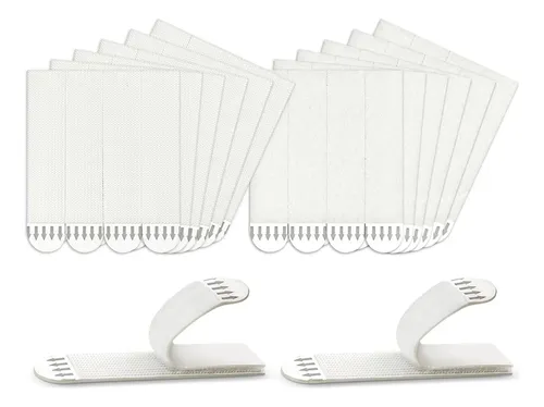 Tiras Adhesivas Para Colgar Cuadros, Resistentes, 48 Pares (