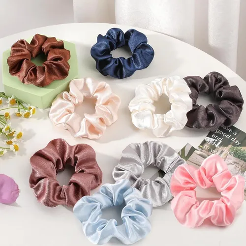 Scrunchies De Satén Ocato 24pcs