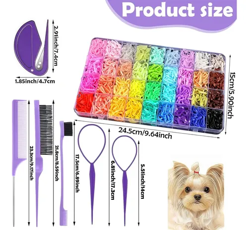 2200 Ligas For El Cabello Y Pinzas For Niñas Accesorios