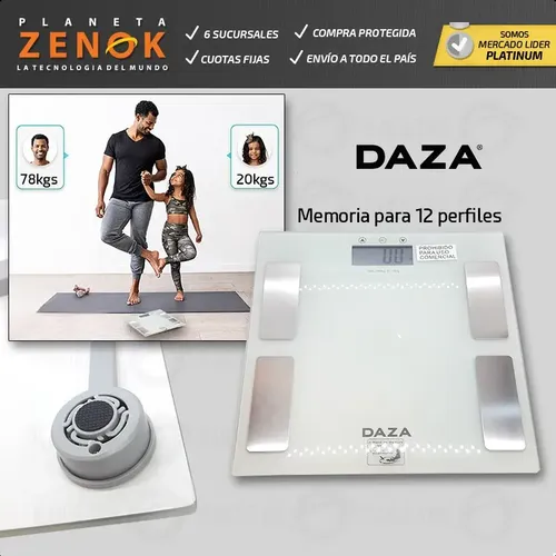 Balanza De Baño Digital Personal Electronica Resistente