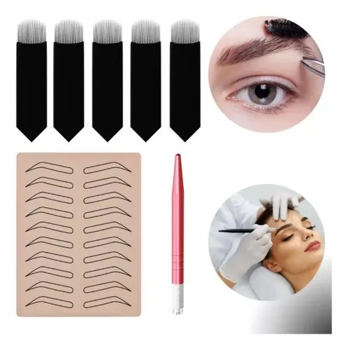 Kit Microblading Filos Piel Cejas Y Tebori