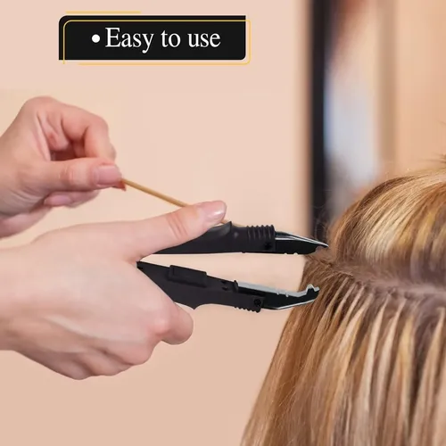 Conector Extensiones Peluca Plancha Para Extensiones De Pelo