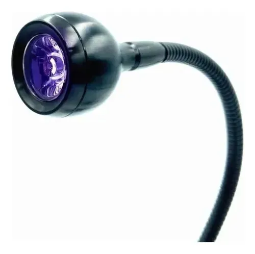 Lampara Uv 395nm Con Soporte 10cm Para Uñas Gel