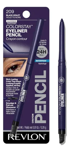 Delineador Waterproof Colorstay Revlon 0.01 Oz Black Violet