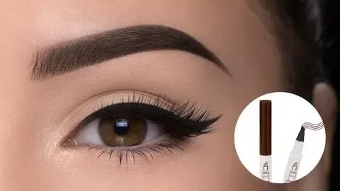 Microblading Delineador Tattoo Waterproof Maquillaje Cejas