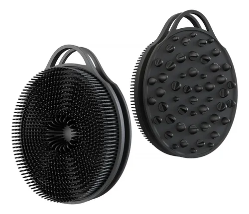 Exfoliante Corporal Silicona Negro 2 En 1 Anti Celulitis