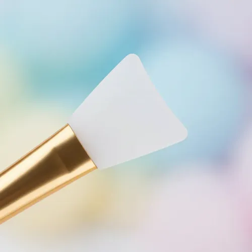 Espátula De Silicona Pequeña Para Colocación De Mascarillas