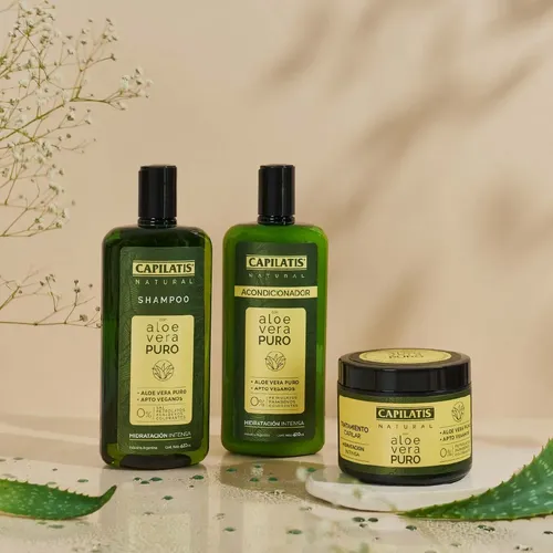 Shampoo Capilatis Con Aloe Vera Puro