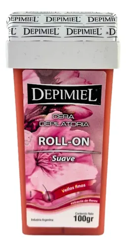 Kit X3 Ceras Roll On Descartable Suave Vellos Finos Depimiel