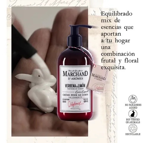 Crema Corporal Marchand D’ Arômes X 350 Grs