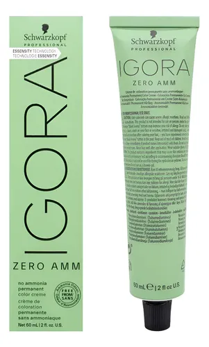 Tintura Igora Zero Amm Ammonia-free Libre De Amoniaco 60ml