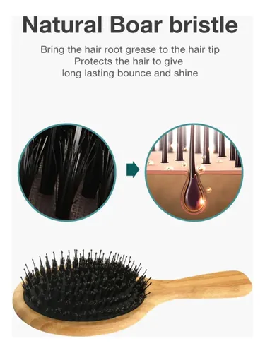 Lk. Peine De Masaje Para Cabello Y Cuero Cabelludo