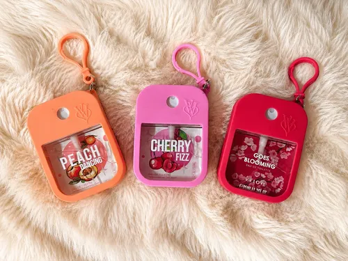 Perfumes De Cartera 35ml Para Dama Fragancias Dulces Con Llavero Premiun Cherry Fizz