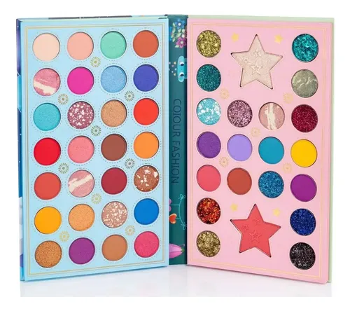 Set De Maquillaje Paleta Brochas Sombras Regalo Para Mujeres