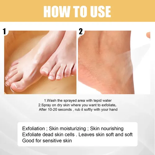 Repair Exfoliating Spray Foot Cream 200ml