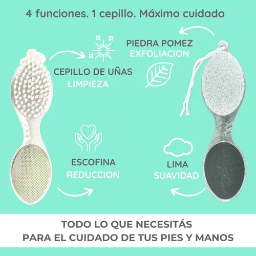 Kit Baño Cepillo Esponja Jabones Perfumina Aroma Jazmín R34