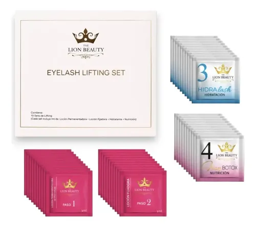 Kit Lifting Y Laminado Pestañas Y Cejas – The Lion Beauty