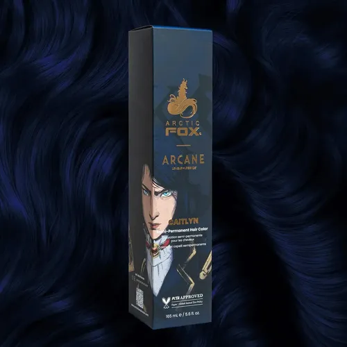 Tinte Para El Cabello Arctic Fox Arcane Caitlyn Deep Navy Bl